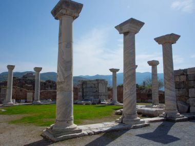 Selçuk Izmir Türkiye, St John Kilisesi Arkeolojik Sit.