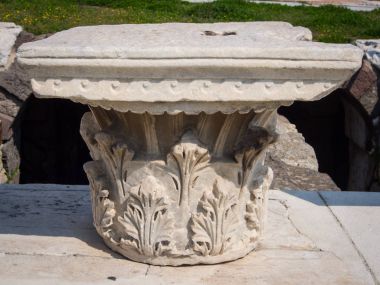 Izmir, Türkiye'de Agora Arkeolojik Sit Harabeleri