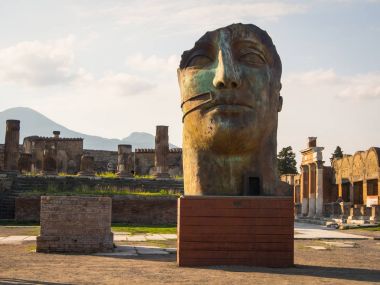 Igor Mitoraj Pompei ruins, İtalya Heykel Sergisi