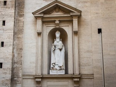 Vatikan müzesinin iç mimari detayları.