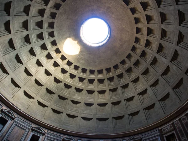 Roma 'daki Agripa Panteon 'un kapalı manzarası.
