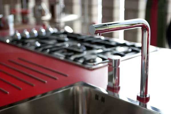 Cocina moderna, detalle —  Fotos de Stock