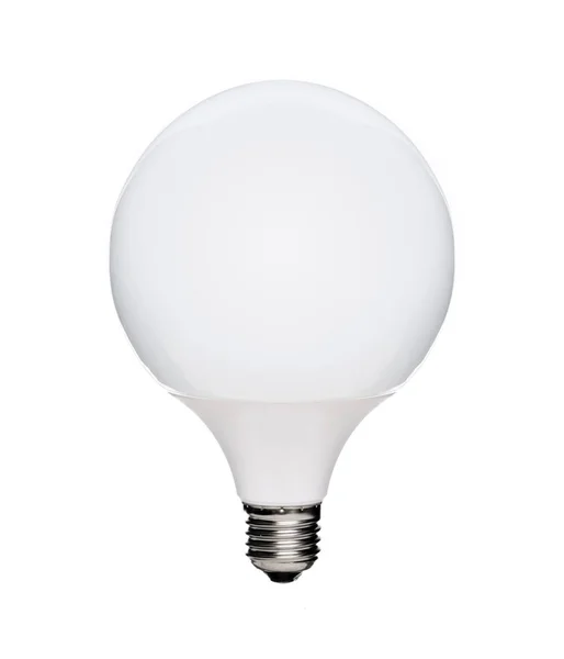 Big Spherical Led Lamp Isolated White — Stock Photo, Image
