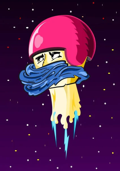 gangster kafa uzayda