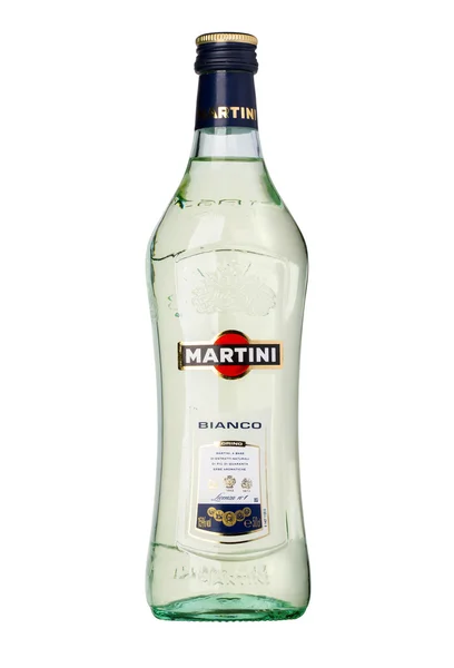 Botella Martini en blanco — Foto de Stock