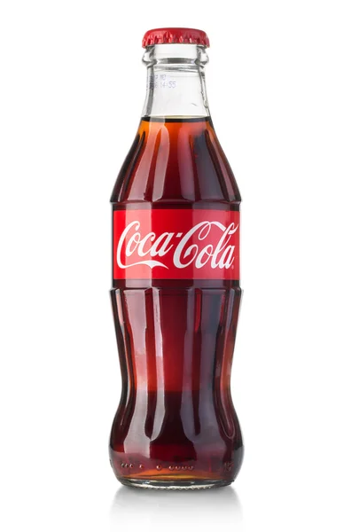 Κλασικό μπουκάλι της coca-cola — Φωτογραφία Αρχείου