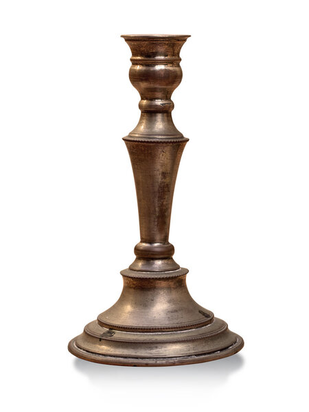 Antique bronze candlestick