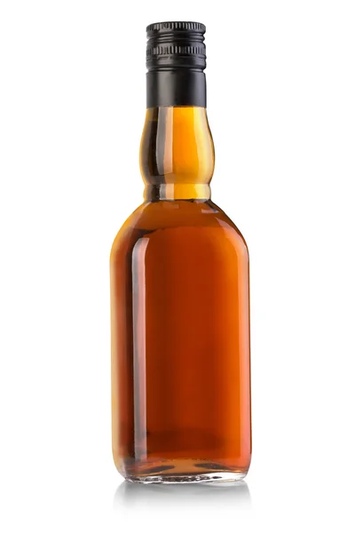 Volledige whisky fles — Stockfoto