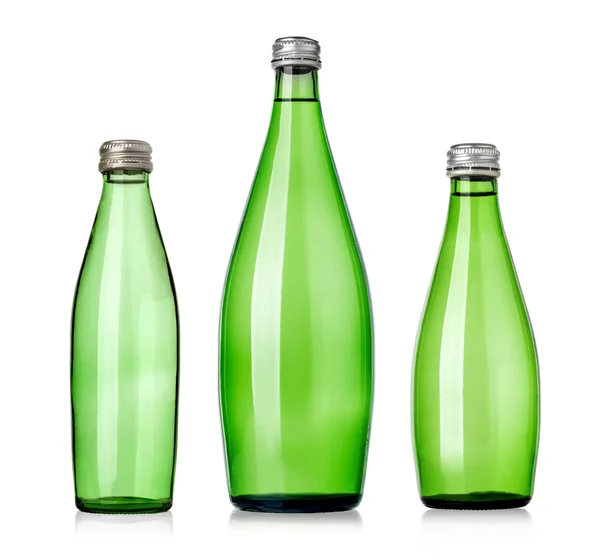 Water green bottle — Stock Photo, Image