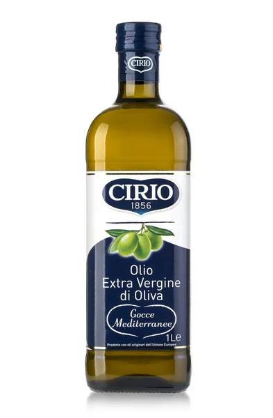 Üveg Cirio Extra szűz olívaolaj — Stock Fotó