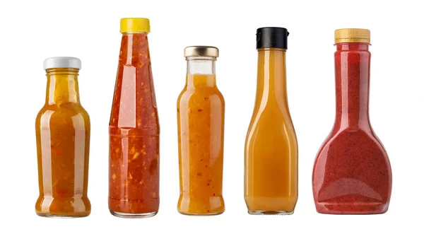 Bottiglia di salsa per insalata — Foto Stock