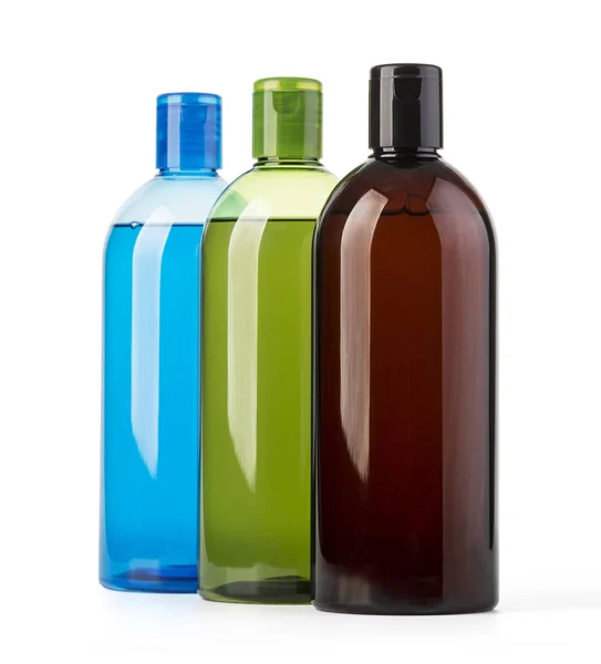 Green cosmetic bottles — Stock Photo © kornienkoalex 12228958