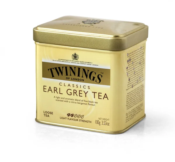 Torebka herbaty Twinings na białym tle — Zdjęcie stockowe