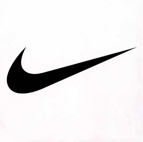Logo of the brand Nike — Stock Photo, Image