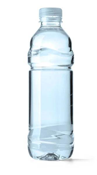 Bottiglia d'acqua isolata su un fondo — Foto Stock