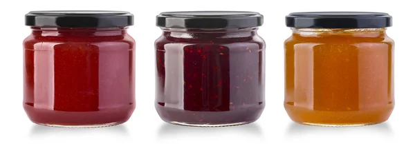 Jam jar isolated — Stock Photo, Image