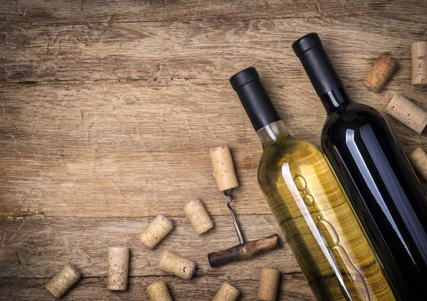 ワインのコルク栓のガラス瓶 — ストック写真