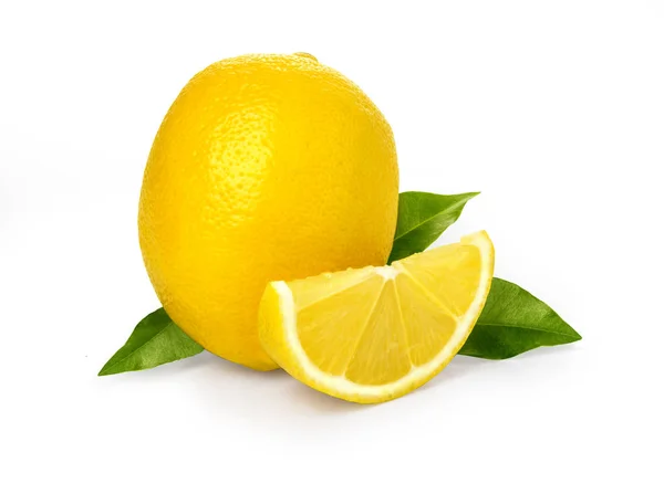 Lemon isolated on white — Stock Photo, Image