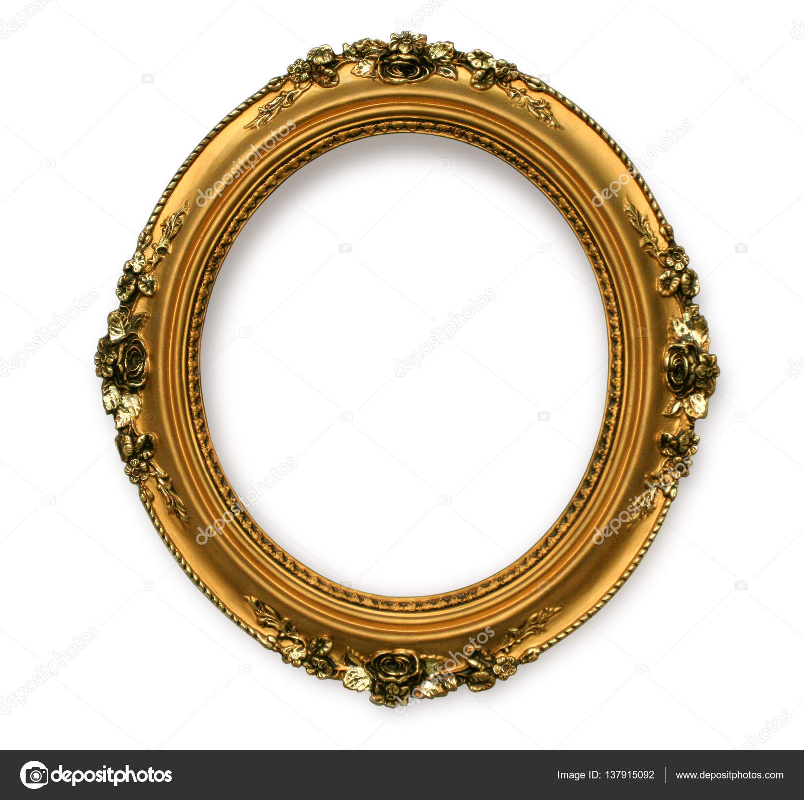 Gold vintage frame Stock Photo by ©kornienkoalex 137915092