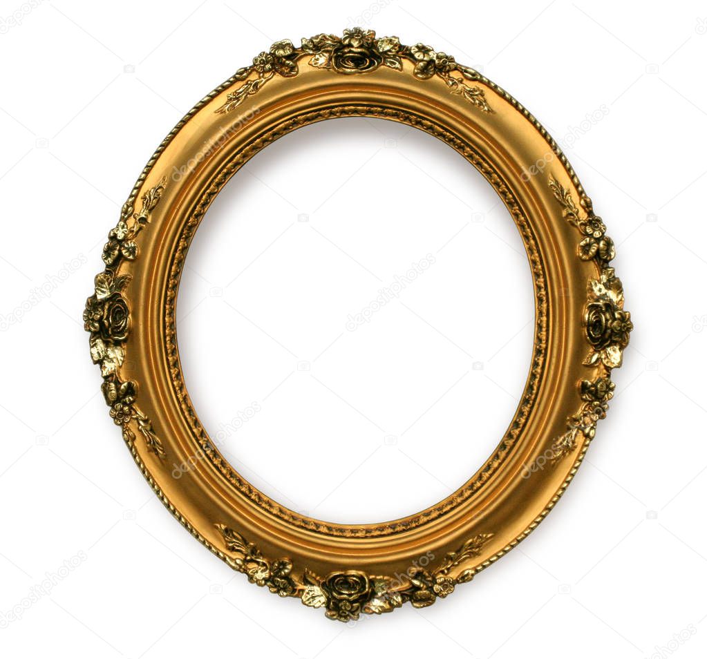 Gold vintage frame 