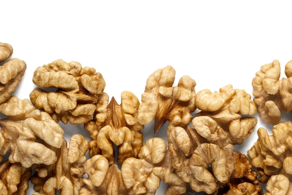 Walnuts. Isolated on a white — Stock Photo, Image