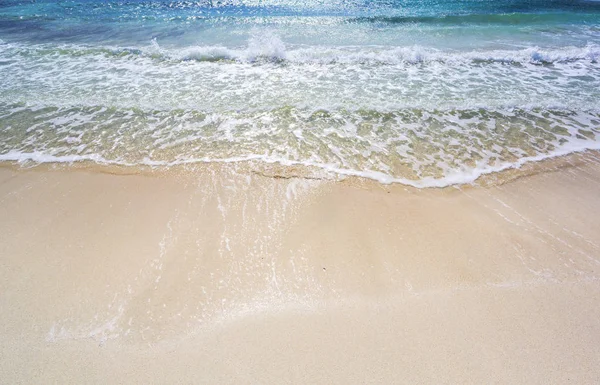 Spiaggia di sabbia mare — Foto Stock