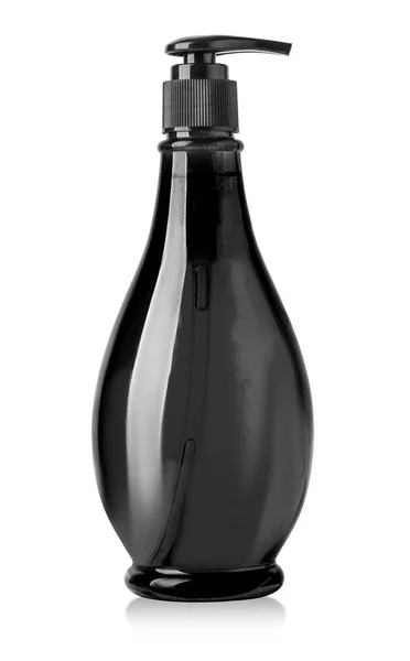 Botella de plástico cosmético —  Fotos de Stock