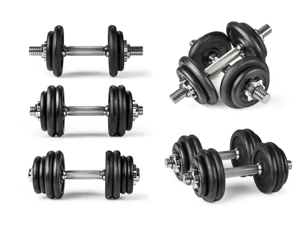 Set of dumbbells — Stock Photo, Image