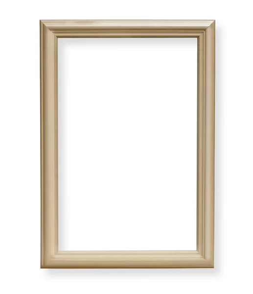 Wooden frame isolated — Stock Photo, Image