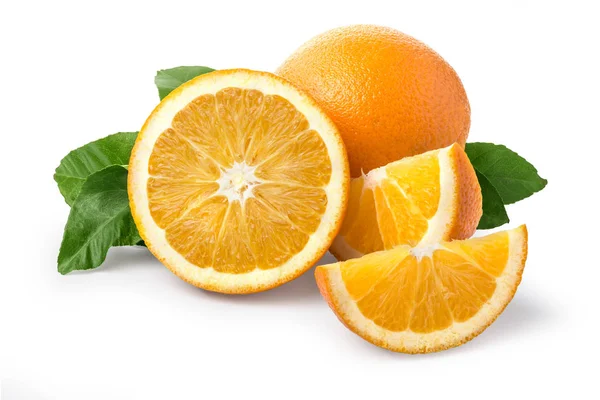 고립된 오렌지 열매 — 스톡 사진