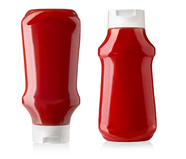 Fles Ketchup geïsoleerd — Stockfoto
