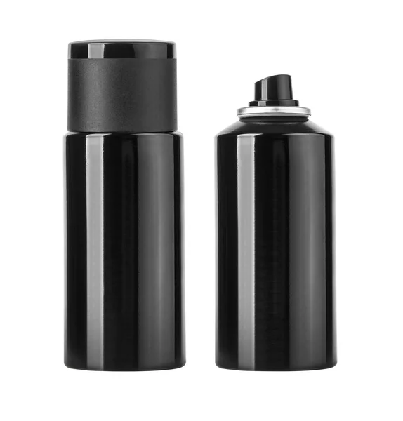 Blank black spray can — Stock Photo, Image