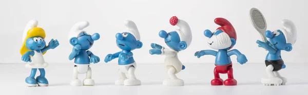 Smurfs is a Belgian comic — Stock Photo, Image