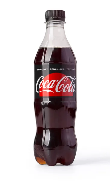 Foto de la botella de plástico Coca-Cola — Foto de Stock