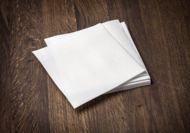 masada beyaz kağıt peçete