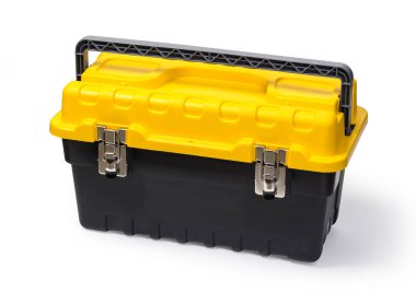 Beyaz arka plan üzerinde izole araç kutusu