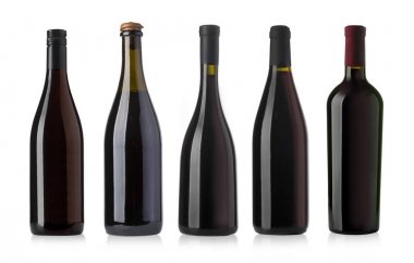 kırmızı şarap şişesi