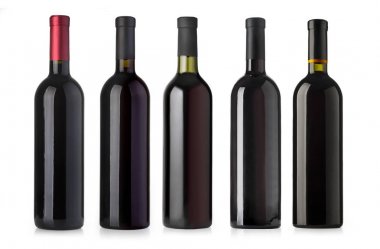 kırmızı şarap şişesi