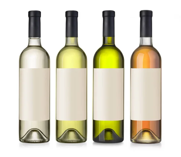Butelka zielona wina — Zdjęcie stockowe