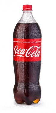  Coca-Cola plastik şişe göl kenarında
