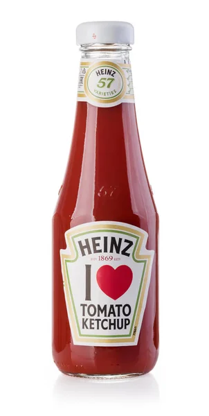 Een fles Heinz Ketchup — Stockfoto