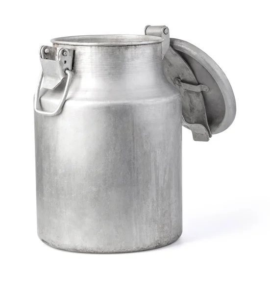 Aluminium milk can — Stock Photo, Image