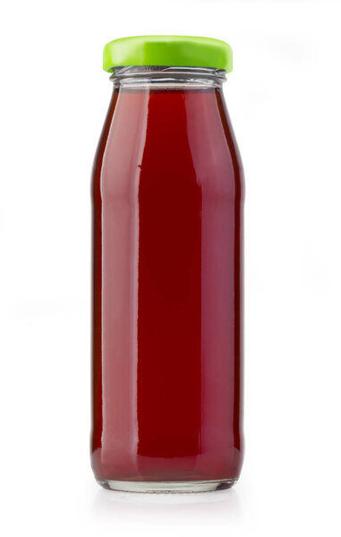 Бутылка сока изолирована
 