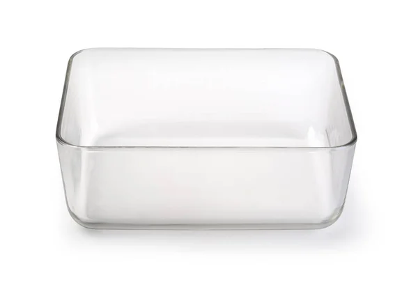Glass food container — Stock Photo, Image