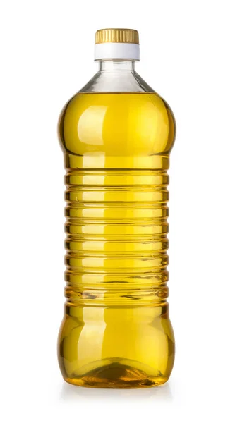 Botella de aceite aislado —  Fotos de Stock