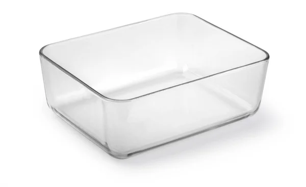 Glass food container — Stock Photo, Image