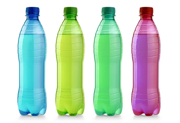 Plastic waterfles — Stockfoto