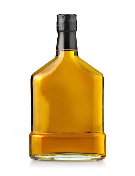 Whiskey bottle fehér — Stock Fotó