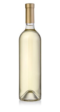 beyaz şarap şişesi