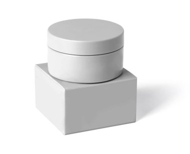 paket beyaz bir arka plan üzerinde